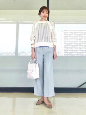 「アイテム（キャミソール）」を使った、nano・universe ららぽーとTOKYO-BAY Womensさん（レディース・170cm）の春コーディネート