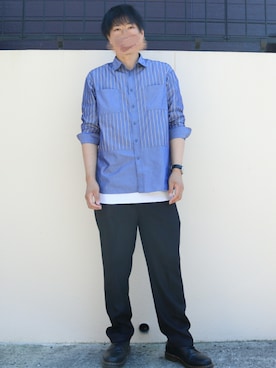 「MYSELF ABAHOUSE」｜べってぃーさん（メンズ・180cm）の夏コーディネート
