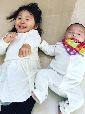 「CORVA（コルヴァ）のアイテム」を使った、mi2kumamamaさん（キッズ・90cm）の冬コーディネート