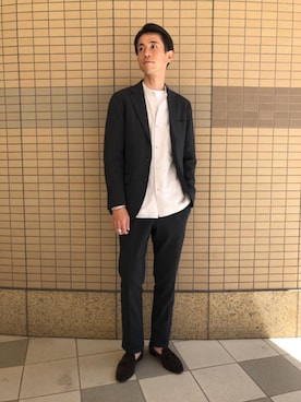 Mitsui Kentaroさん(メンズ・186cm)の春コーディネート