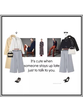 ukiさん（レディース・172cm）の春コーディネート