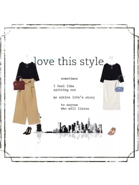 ukiさん（レディース・172cm）の秋コーディネート