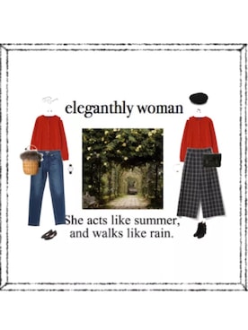 ukiさん(レディース・172cm)の秋コーディネート