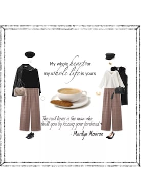 「smart pink（スマートピンク）のアイテム」を使った、ukiさん（レディース・172cm）の秋コーディネート