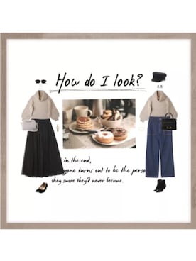 ukiさん（レディース・172cm）の秋コーディネート