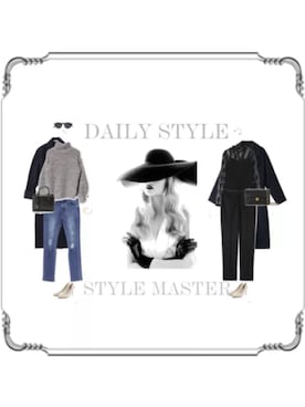 「LUGHA（ルーガ）のアイテム」を使った、ukiさん（レディース・172cm）の冬コーディネート