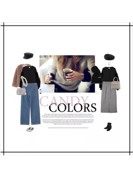 ukiさん（レディース・172cm）の冬コーディネート