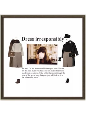 ukiさん（レディース・172cm）の冬コーディネート