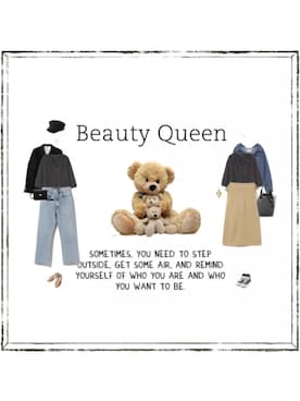 「beige，（ベイジ）のアイテム」を使った、ukiさん（レディース・172cm）の春コーディネート