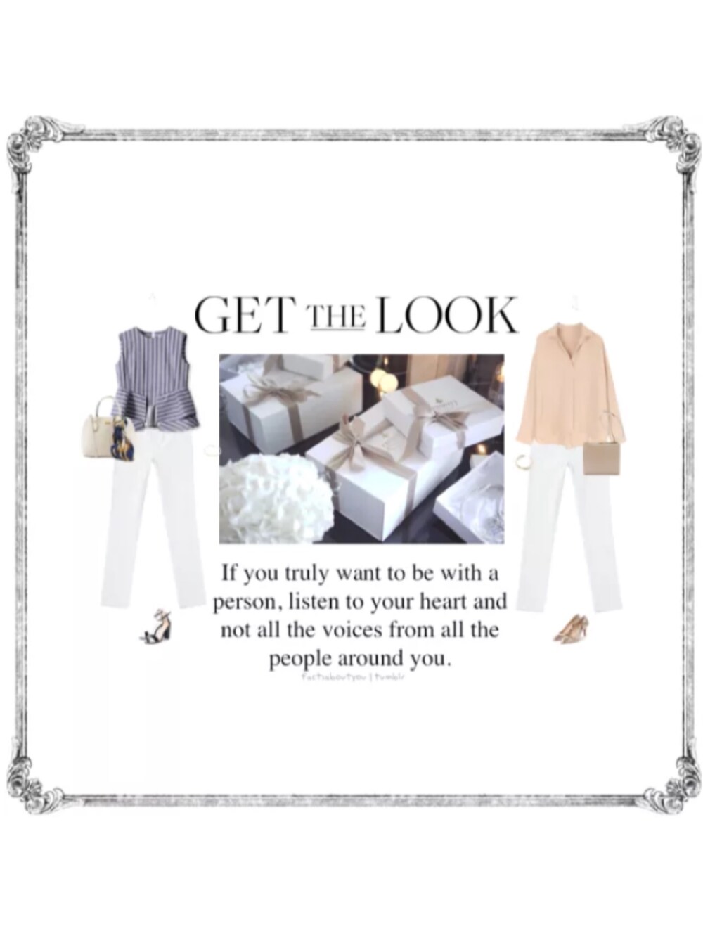 ブルー系のシャツ/ブラウス、ベージュ系のシャツ/ブラウス、ホワイト系のその他パンツを着用したレディースの夏コーディネートの1枚目の写真