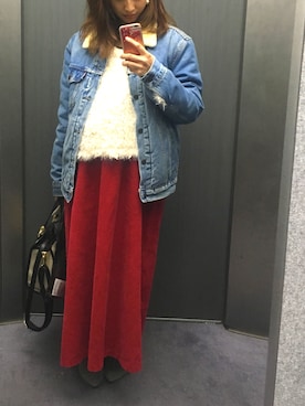 Nさん（レディース・158cm）の冬コーディネート