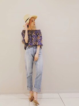 庄司　未菜美さん（レディース・159cm）の春コーディネート