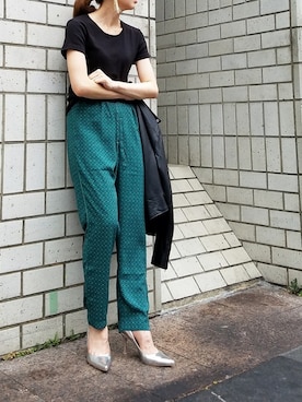 庄司 未菜美さん(レディース・159cm)の夏コーディネート