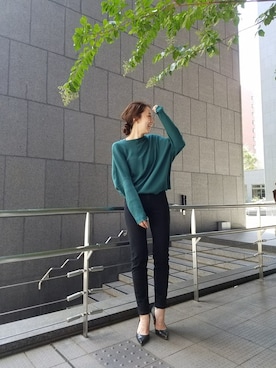 庄司　未菜美さん（レディース・159cm）の秋コーディネート