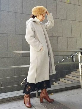 庄司　未菜美さん（レディース・159cm）の秋コーディネート