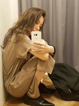 庄司　未菜美さん（レディース・159cm）の春コーディネート