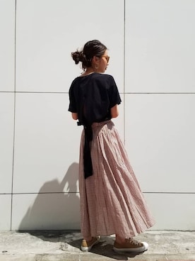 庄司 未菜美さん(レディース・159cm)の春コーディネート