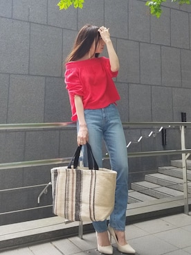 庄司　未菜美さん（レディース・159cm）の春コーディネート