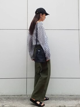 庄司　未菜美さん（レディース・159cm）の夏コーディネート