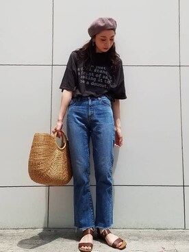 庄司　未菜美さん（レディース・159cm）の夏コーディネート