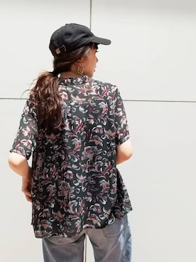 庄司 未菜美さん(レディース・159cm)の夏コーディネート