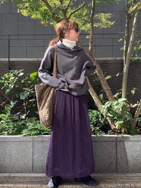 庄司 未菜美さん(レディース・159cm)の秋コーディネート
