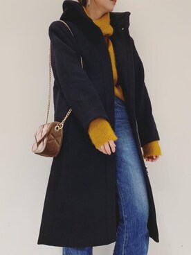 庄司 未菜美さん(レディース・159cm)の秋コーディネート