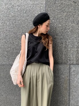 庄司 未菜美さん(レディース・159cm)の春コーディネート