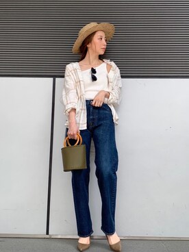 庄司　未菜美さん（レディース・159cm）の春コーディネート