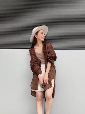 庄司　未菜美さん（レディース・159cm）の夏コーディネート