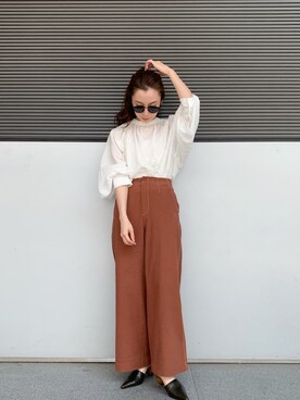 庄司 未菜美さん(レディース・159cm)の夏コーディネート