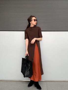 庄司　未菜美さん（レディース・159cm）の夏コーディネート