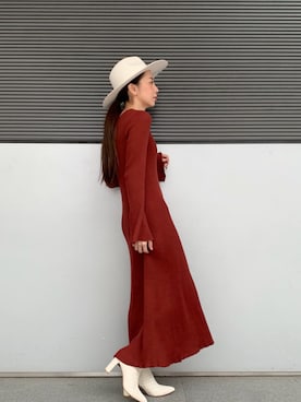 庄司　未菜美さん（レディース・159cm）の秋コーディネート