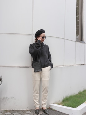 庄司 未菜美さん(レディース・159cm)の秋コーディネート