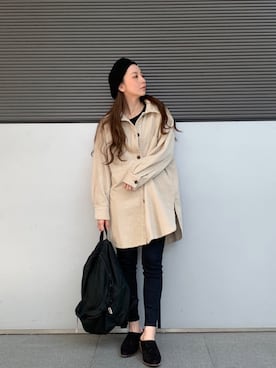 庄司　未菜美さん（レディース・159cm）の秋コーディネート