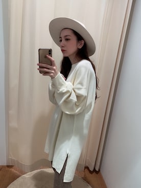 庄司 未菜美さん(レディース・159cm)の冬コーディネート