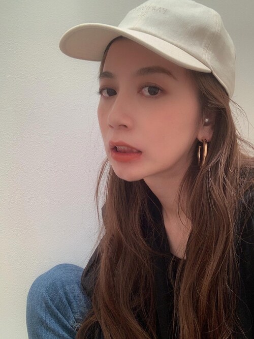 Ungrid庄司 未菜美さんのキャップを使ったコーディネート Zozotown