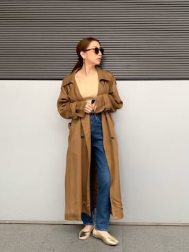 庄司　未菜美さん（レディース・159cm）の冬コーディネート