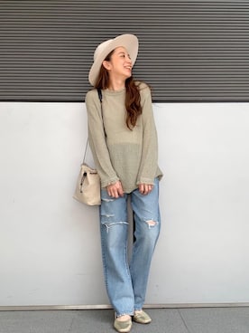 庄司 未菜美さん(レディース・159cm)の春コーディネート