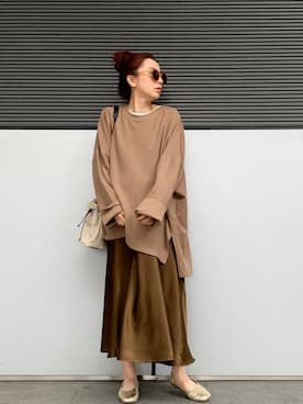 庄司　未菜美さん（レディース・159cm）の春コーディネート