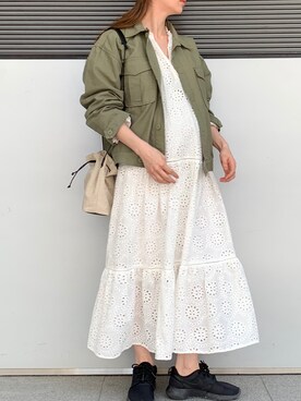 庄司　未菜美さん（レディース・159cm）の春コーディネート