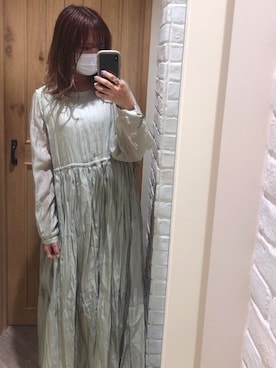 「アイテム（ワンピース/ドレス）」を使った、ハヤシ カナさん（レディース・162cm・10代）の夏コーディネート