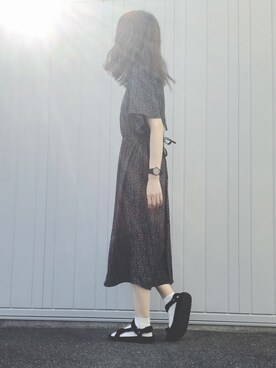 「TRIOP （トリオプ）のアイテム」を使った、RIKAさん（レディース・168cm）の夏コーディネート