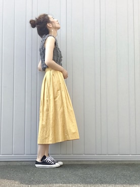 RIKAさん（レディース・168cm）の夏コーディネート