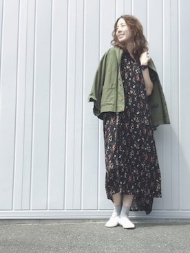 RIKAさん（レディース・168cm）の秋コーディネート