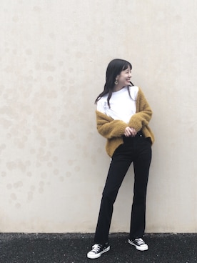 RIKAさん（レディース・168cm）の冬コーディネート