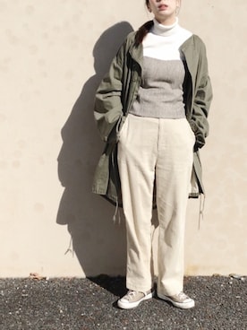 RIKAさん（レディース・168cm）の冬コーディネート