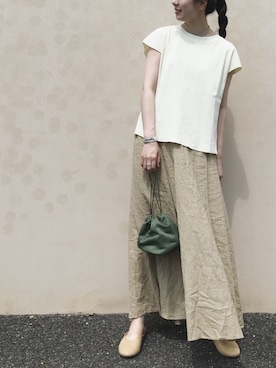 RIKAさん（レディース・168cm）の春コーディネート