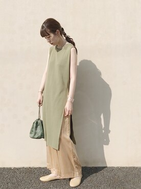 RIKAさん（レディース・168cm）の夏コーディネート