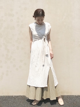 RIKAさん（レディース・168cm）の夏コーディネート